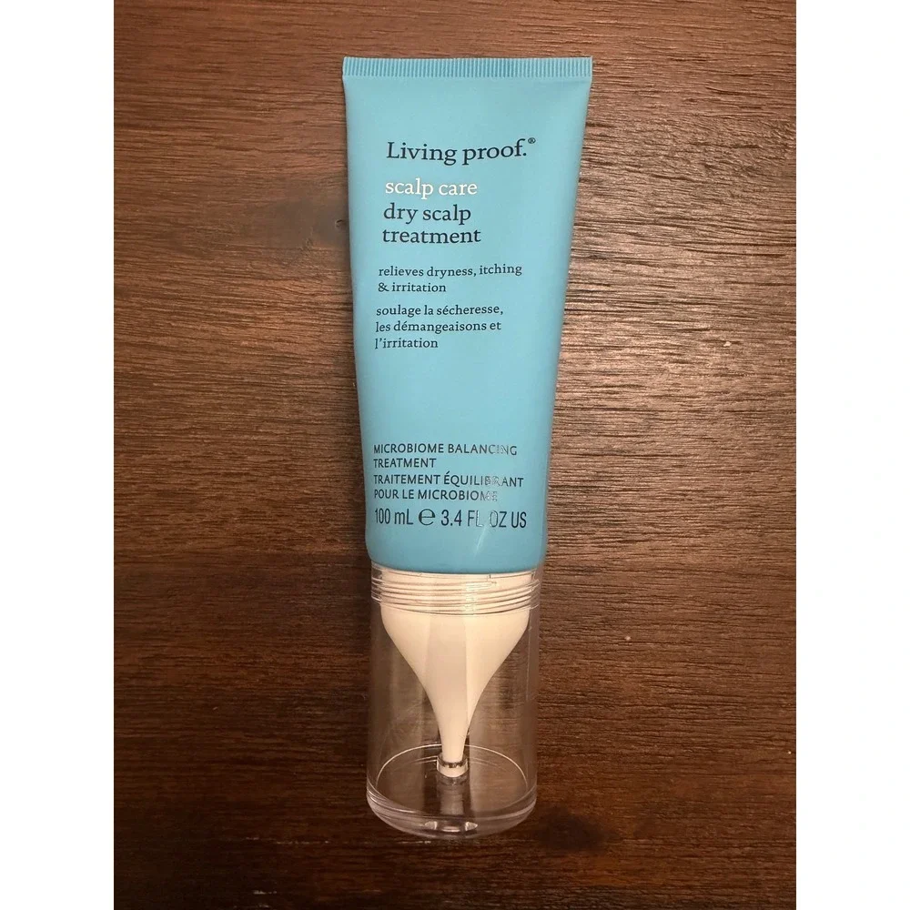 Living Proof Scalp Care Dry Scalp Treatment 100ml 3.4 fl oz Microbiome Balancing